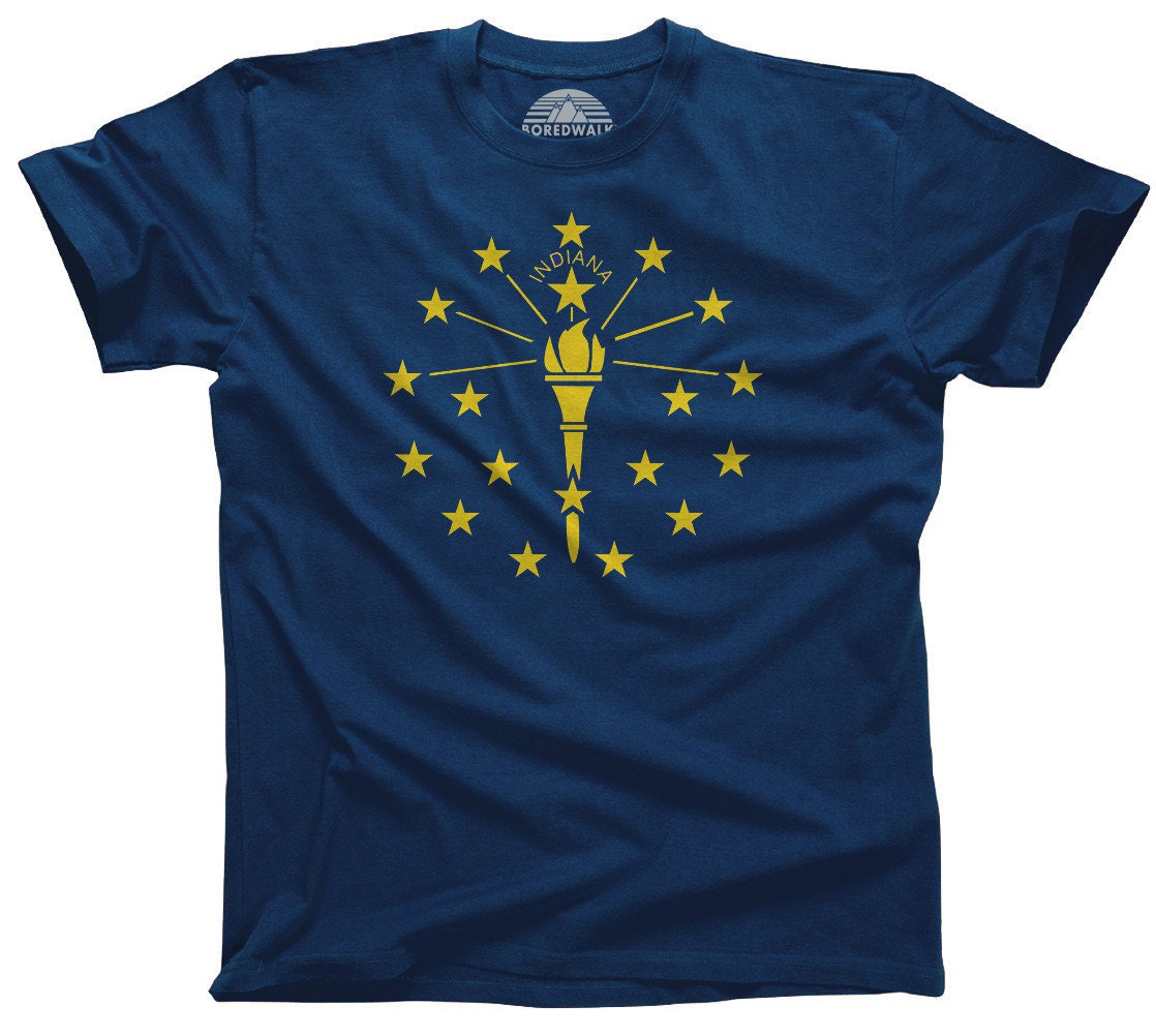 Indiana Flag Shirt Indiana Shirt Indiana Tshirt Indiana