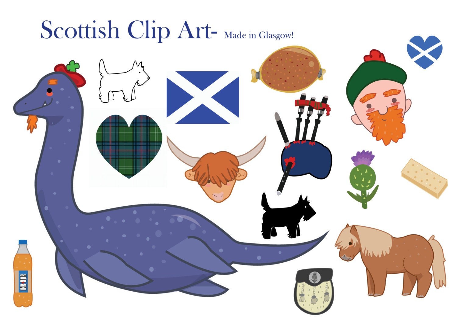 clipart bagpipes cartoon - photo #39
