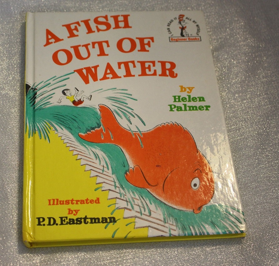 Vintage A Fish Out of Water Book By Helen Palmer