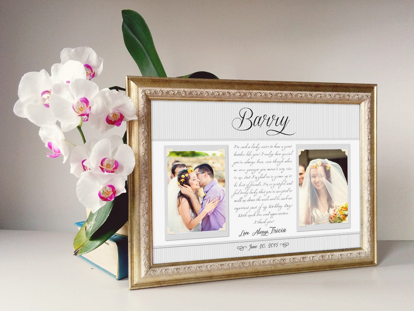 Bridesmaid Wedding Gift Best Friend Thank You gift Wedding