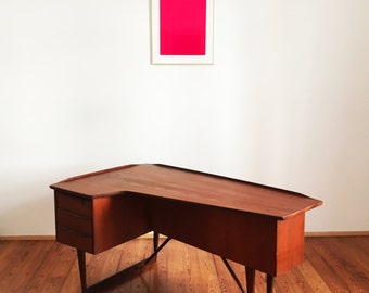 Writing Desk Lovig Løvig Danish Design Teak Vintage