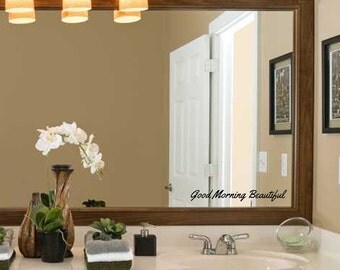 Bathroom Mirrors Zimbabwe mirror decal | etsy Bathroom Mirrors Zimbabwe mirror decal | etsy