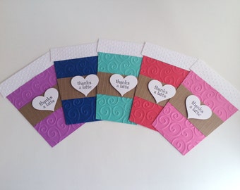 Coffee Cup Card, Thanks A Latte Card, Teacher Appreciation, Thank You Card, Coffee Gift Card Holder, Gift Card Holder, Coffee Gift