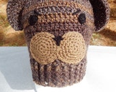 With Color options,Bear Hat,Kids,Teens,Adults,Handmade Crochet