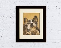 Custom pet portrait, Custom pet drawing, Pet portrait, Dog portrait ...