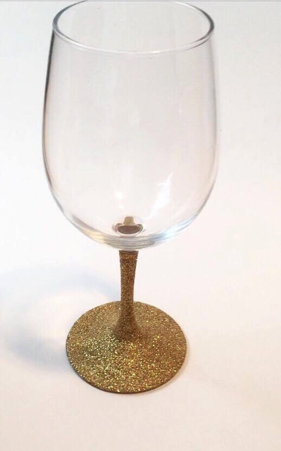 Glitter Dipped Glasses Glitter Wine Glass Wine Gift