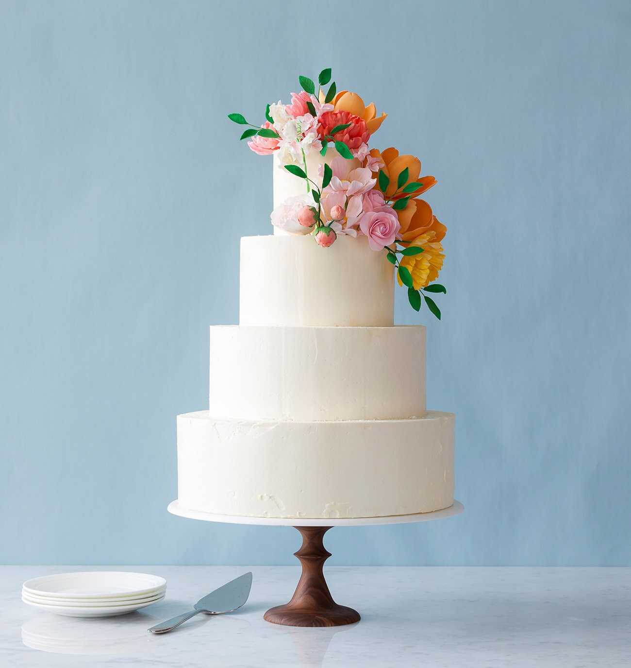 Wedding Cake Stand Modern Cake Stand AHeirloom's Walnut