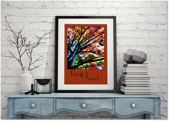 Trick or Treat Halloween Printable Decor