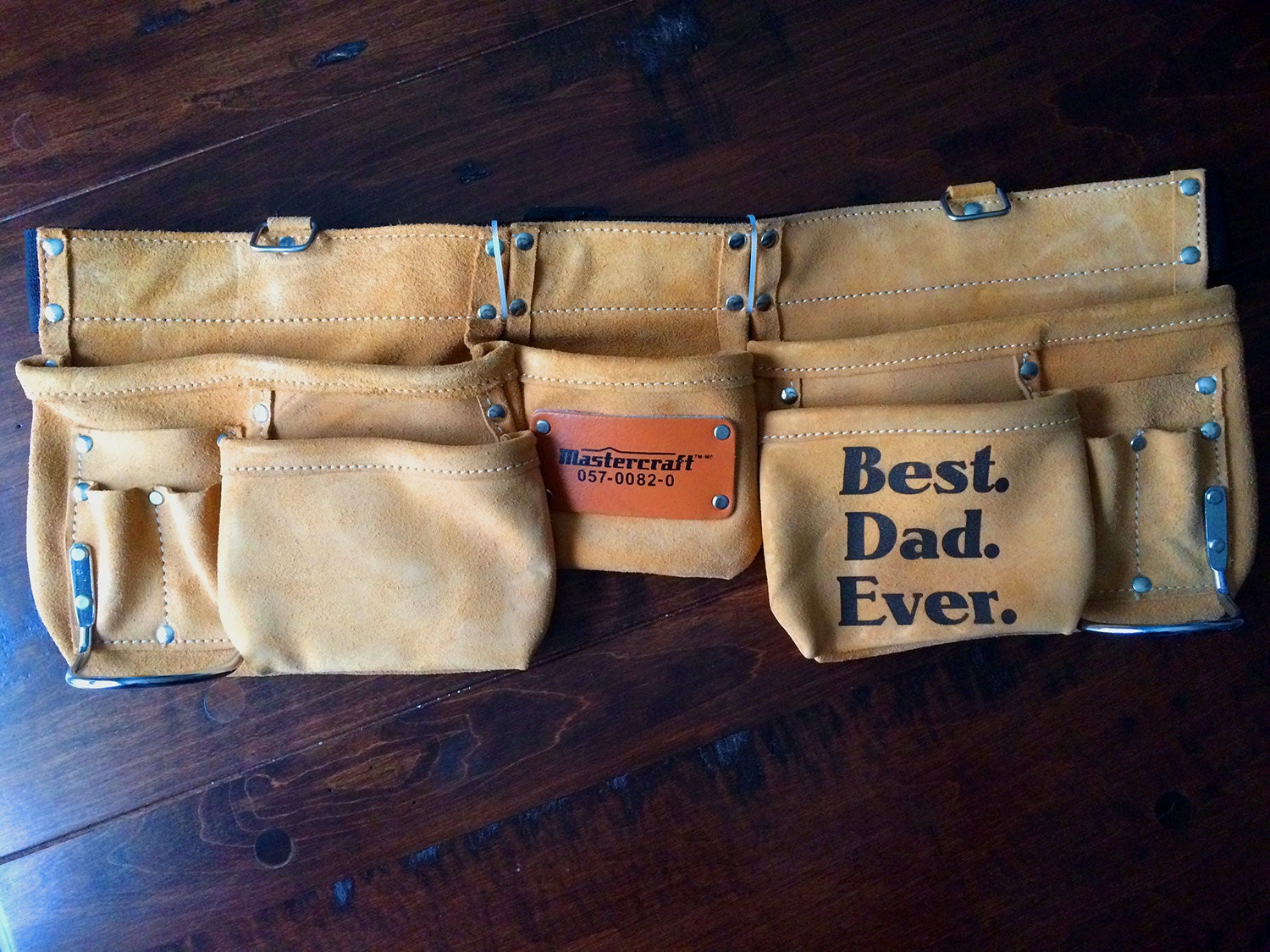 Father's Day Gifts Custom Tool Belt for Dad by iloveitwhenmywife