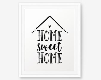 Home Sweet Home Wall Art home sweet home | etsy Home Sweet Home Wall Art home sweet home | etsy