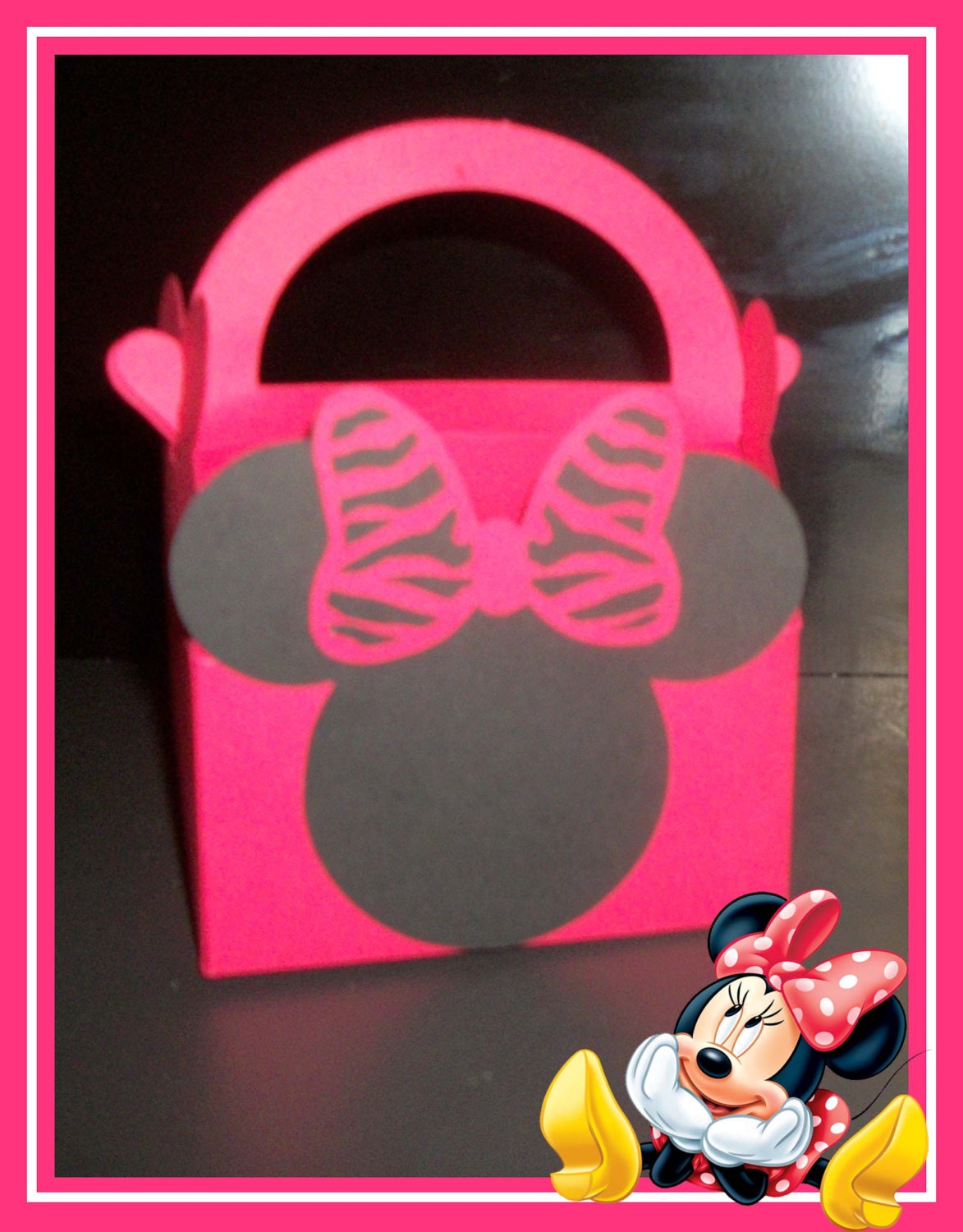 Minnie Mouse Party Treat Boxes