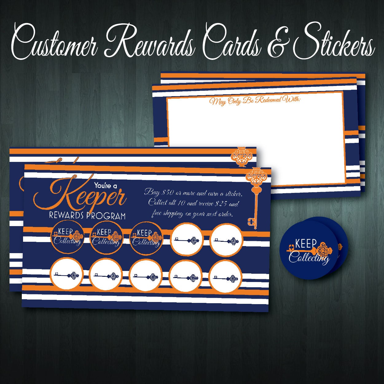 You're A Keeper Rewards Cards & Stickers Keep Collective