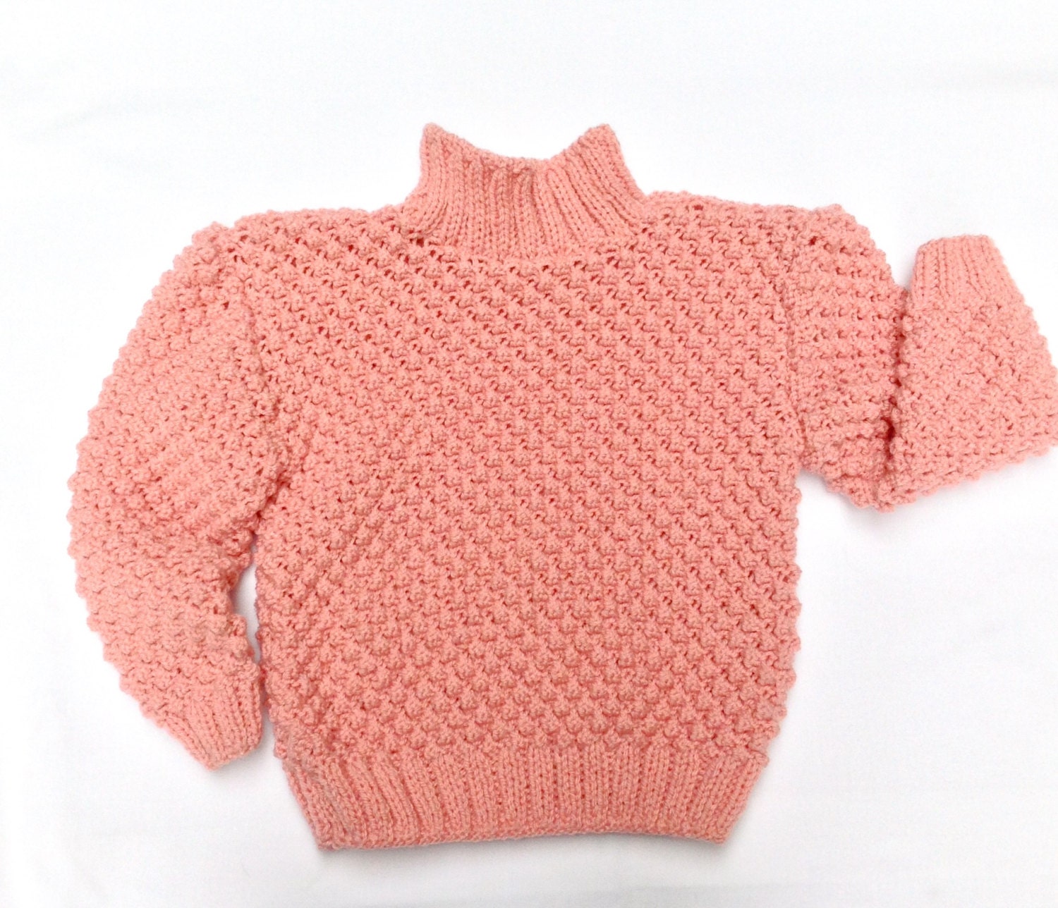 Knit sweater toddler sweater pink cardigan knitted