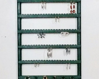 Earring Holder, Jewelry Holder, Earring Display, Earring Organizer, Necklace Organizer, Jewelry Organizer, Earring Storage, Wall mount