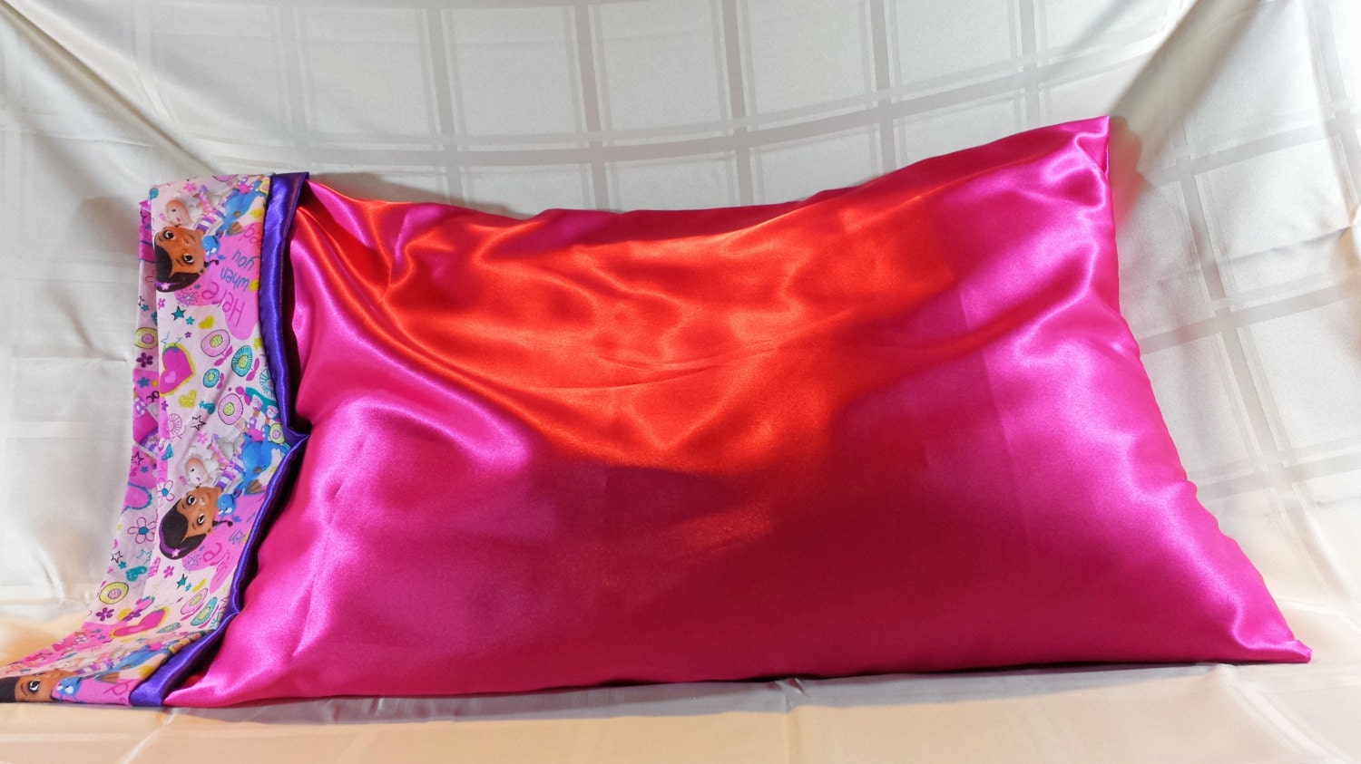Satin Pillowcase for Kids Pick a character