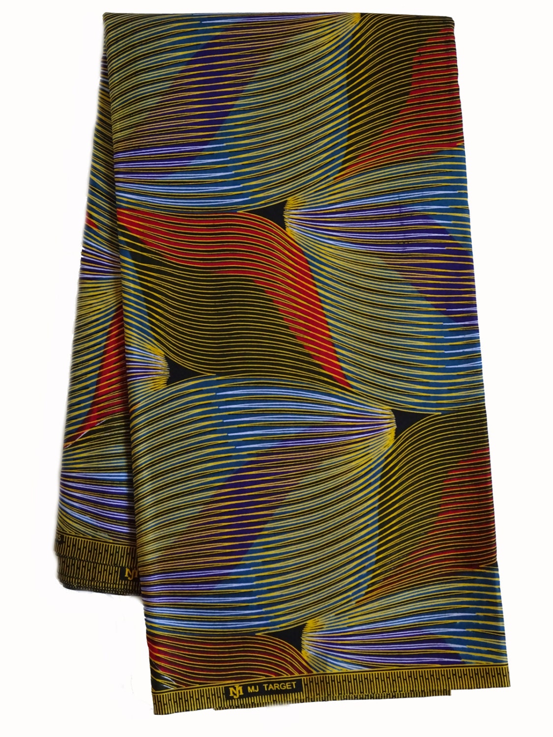 African print fabric sold by yard/ multicolor Ankara fabric/