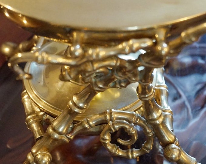 Brass Teapot with Tilting Stand