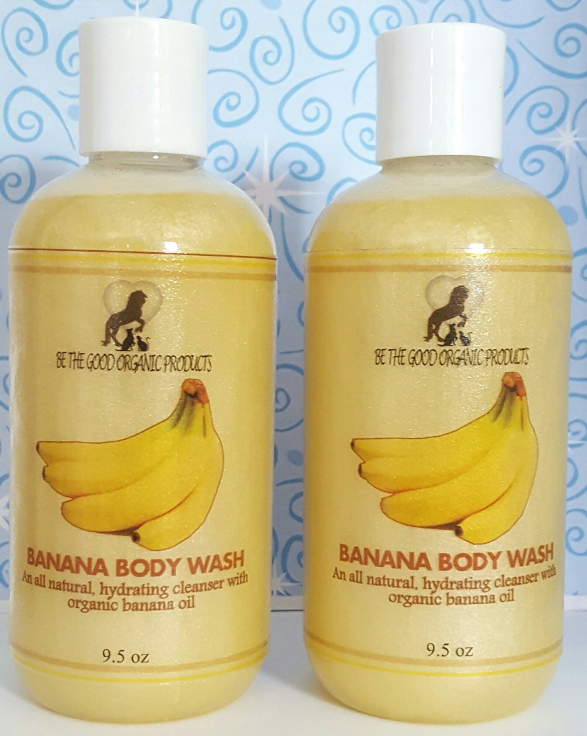 All Natural Body Wash/Shower Gel Banana Body Wash