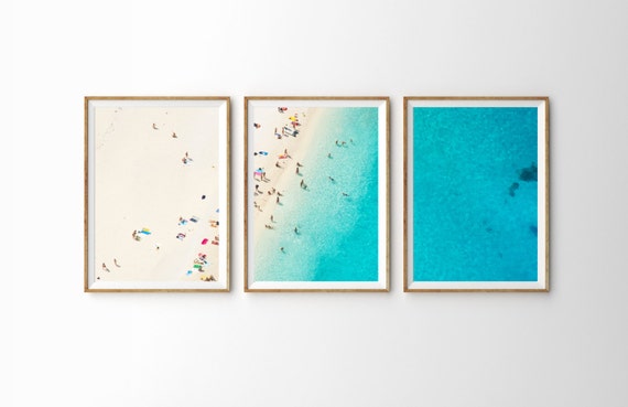 3-piece-set-large-beach-poster-print-aerial-beach