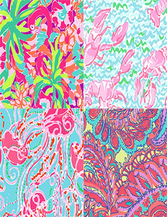 lilly pulitzer inspired heat transfer vinyl