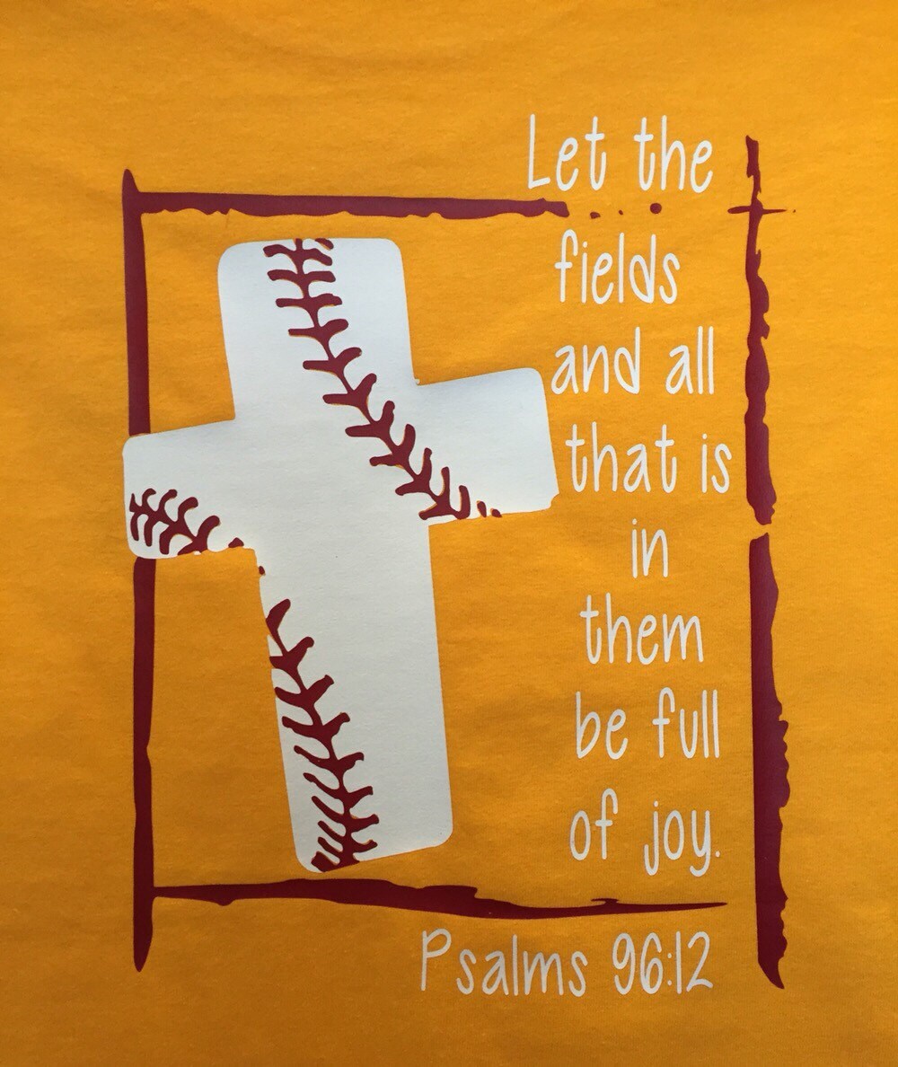 Baseball Bible Verse t-shirt