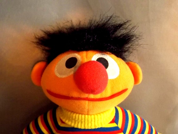 stuffed ernie doll