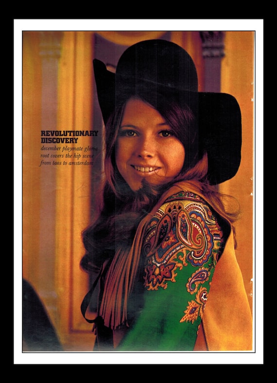 Items similar to Mature Playboy December 1969 : Playmate Gloria Root 3 ...