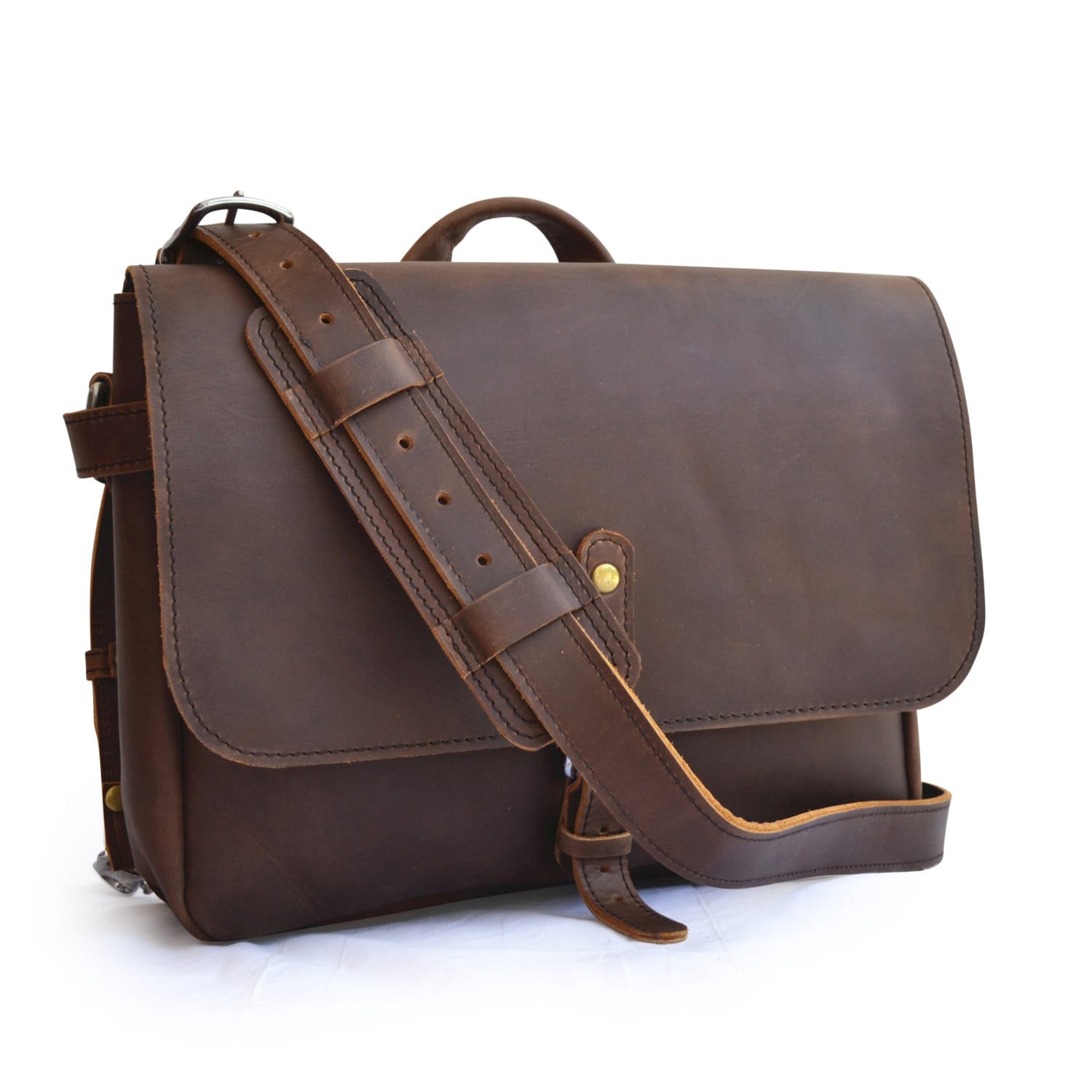 Vintage leather bag | Etsy