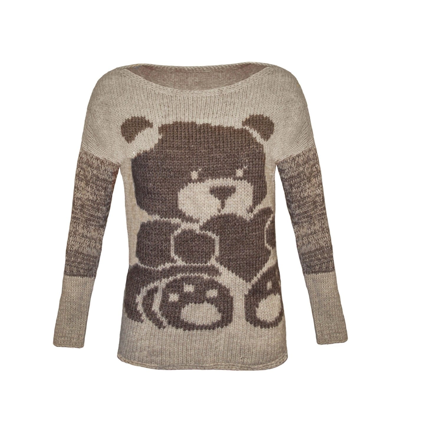 Free shipping teddy bear sweater knit Fashion women by Ilenmade