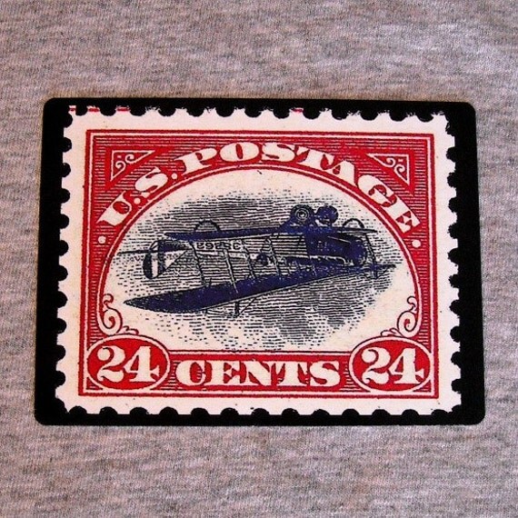 INVERTED JENNY postage stamp upside down invert famous