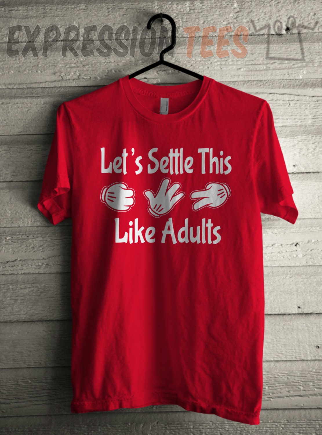 let's settle this like adults shirt walmart