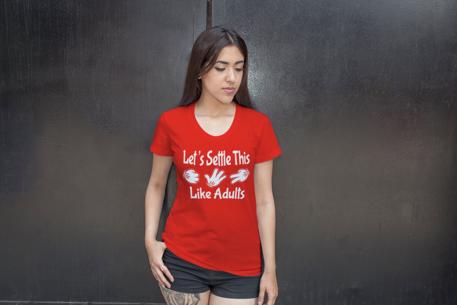 let's settle this like adults shirt walmart