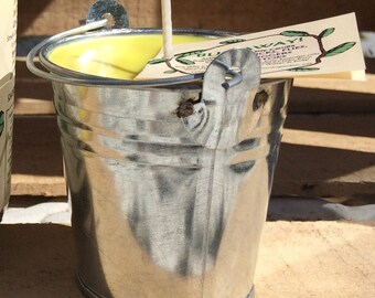 BUG AWAY! Aromatherapy Soy Candle-Repels Chiggers, Gnats, Flies, Ticks, Mosquitoes, Fleas - Earth Safe, No Toxins, No Deet, Biodegradable