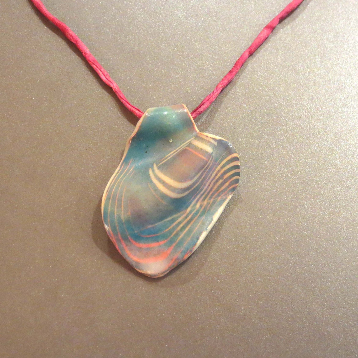 Ceramic Jewelry Ceramic Necklace Ceramic by YaakValleyCeramics