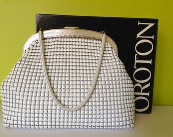 oroton beige handbag