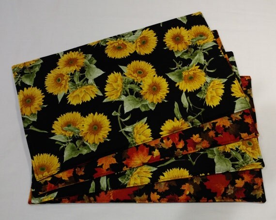 fall cloth placemats