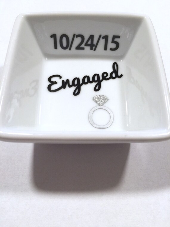 Customized Engaged Ring Dish Ring Dish Ring Holder