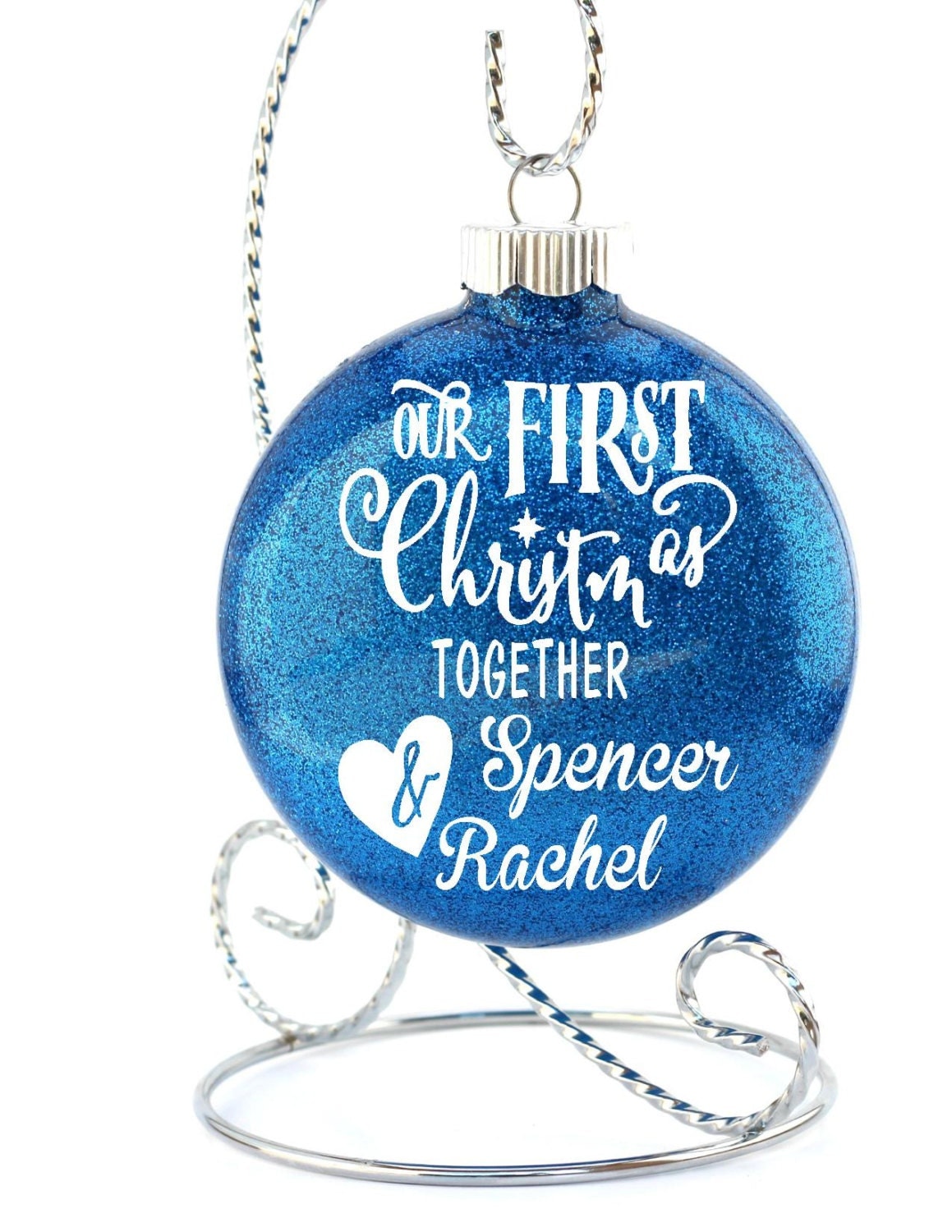 Our First Christmas Together Couples Ornament Ornament 2522