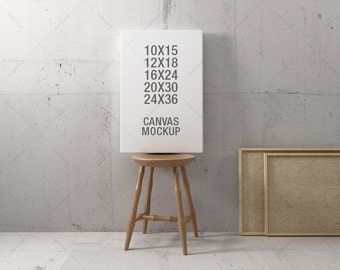 Frame Mockup / Poster Frame Photography Style / 10x15 12x18 16x24 20x30 24x36 / Poster Mockup / poster mockup / canvas mockup /