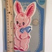 Adorable Vintage Bunny Rabbit Applique