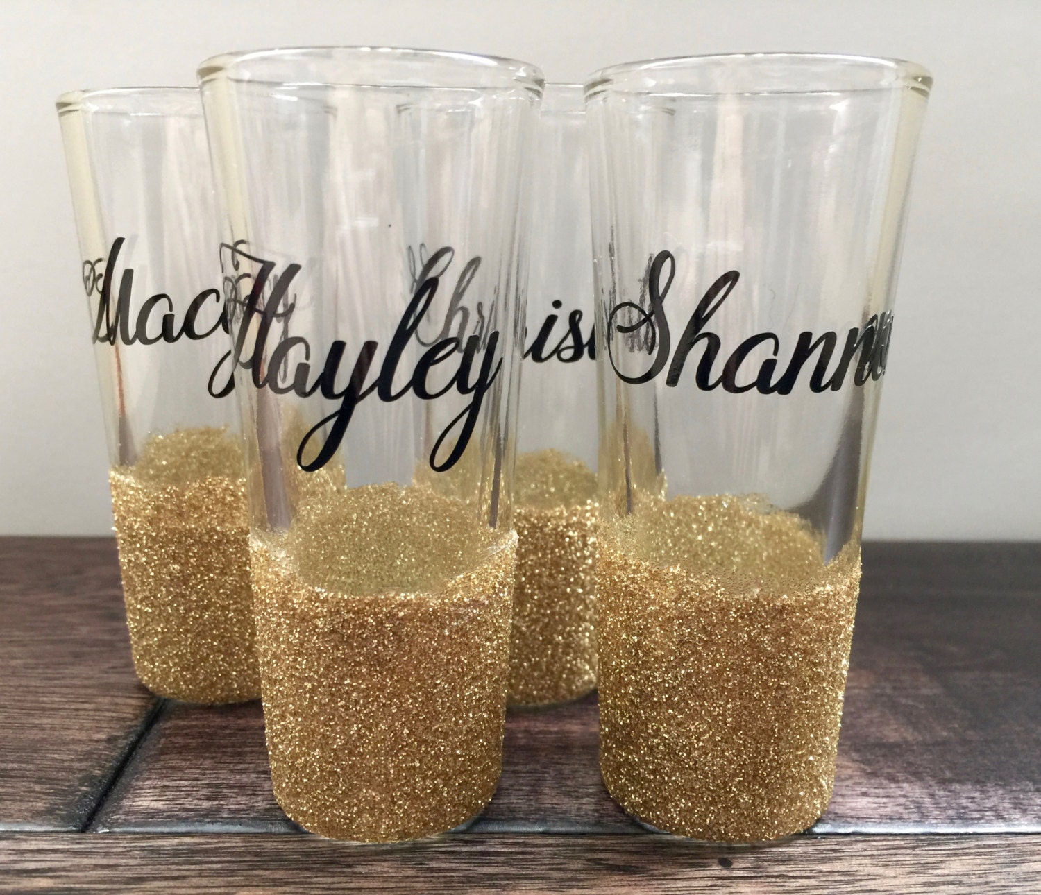 Custom Glitter Shot Glass