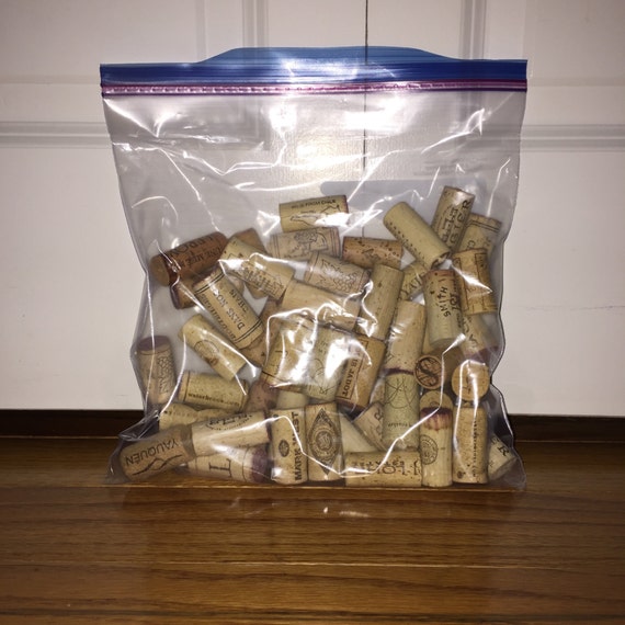 bags of wine corks for sale