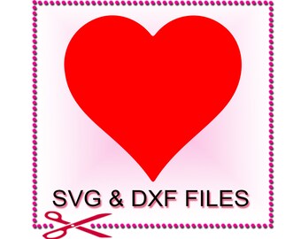 Heart SVG Files for Cutting Valentine Cricut Love Designs - SVG Files for Silhouette - Instant DownloadL