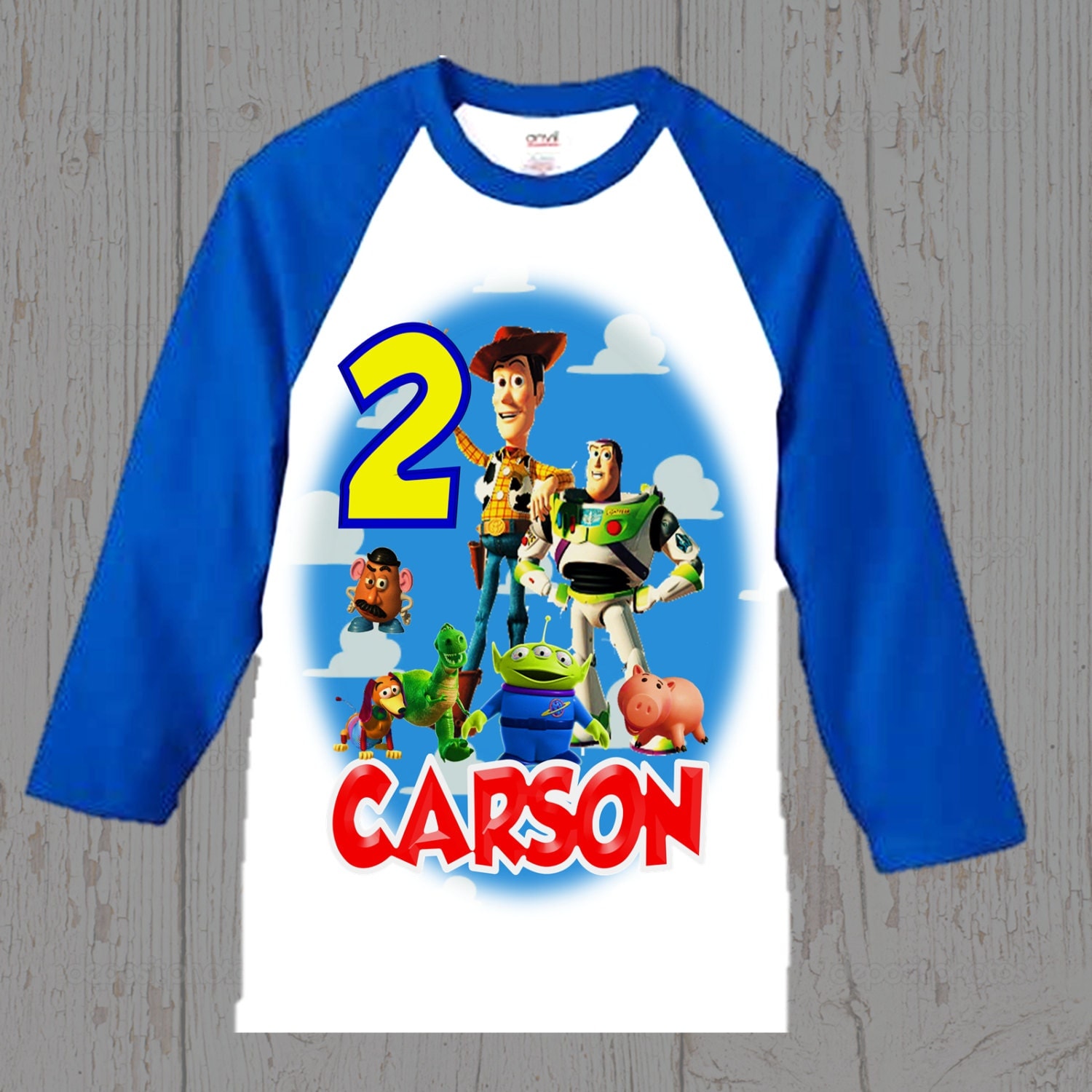 3rd birthday toy story shirt