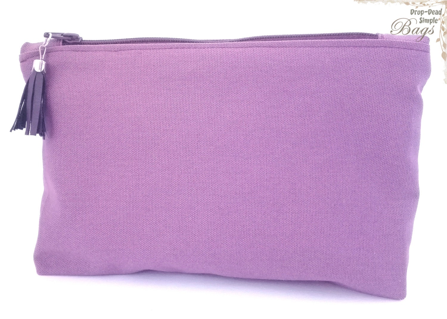Purple Make Up Bags Makeup Bags Toiletry by DropDeadSimpleBags