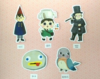 Over the Garden Wall Stickers