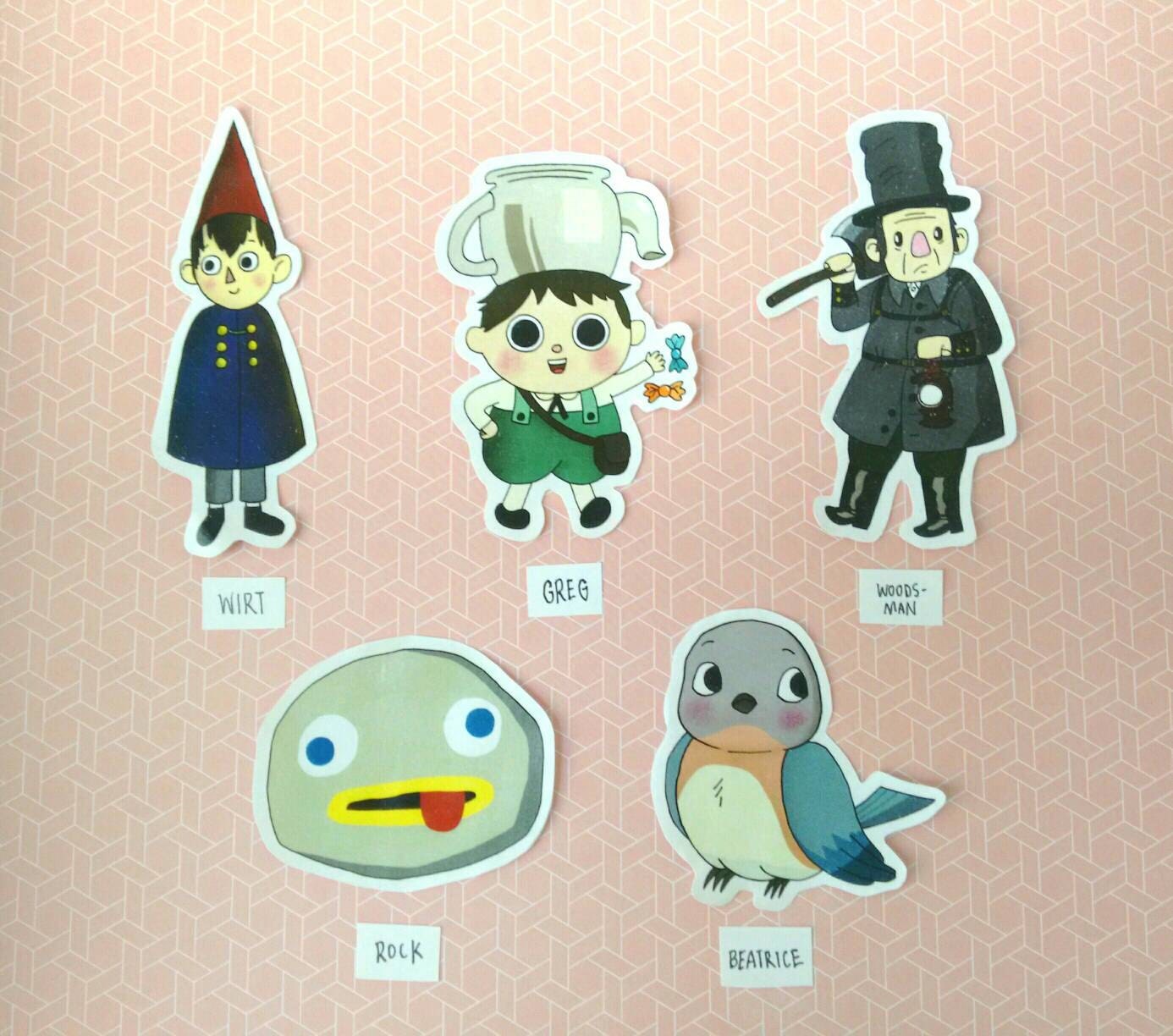 Over the Garden Wall Stickers