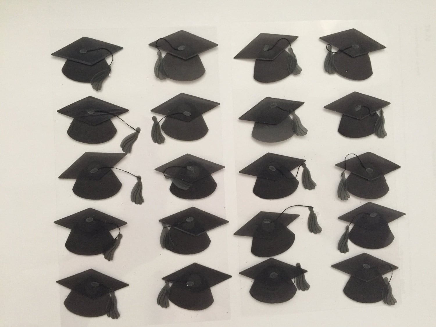 Graduation Stickers, Jolee Vellum Graduation Cap Stickers, Graduation