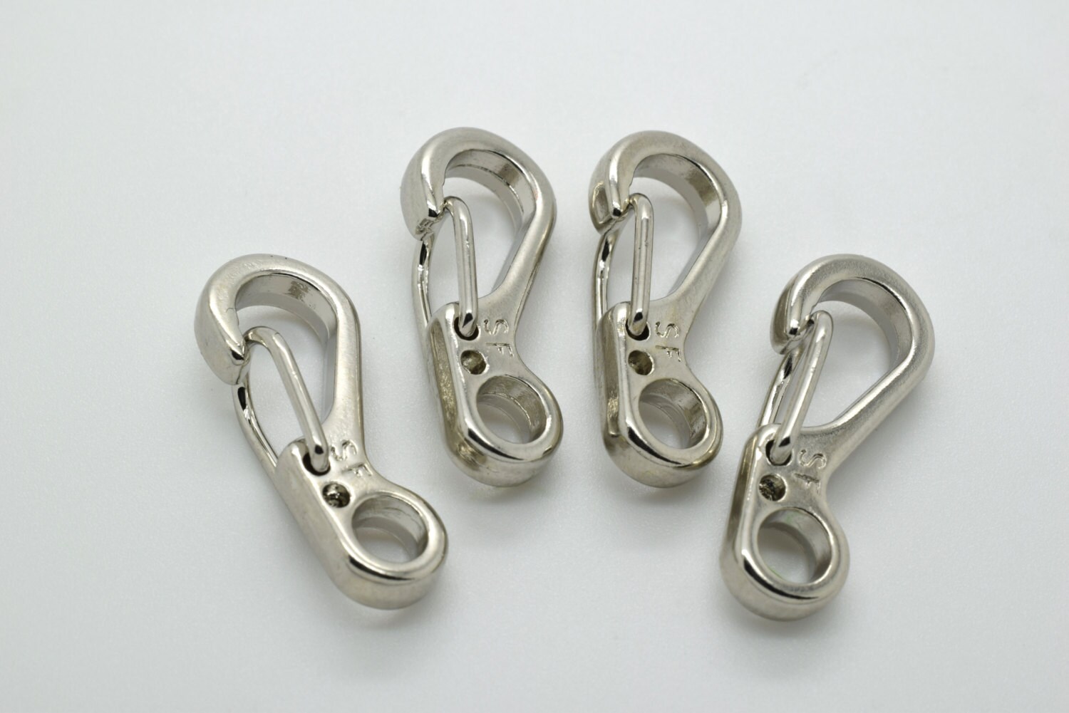 EDC mini carabiner clips 10pc Metal Paracord Basha Tarp