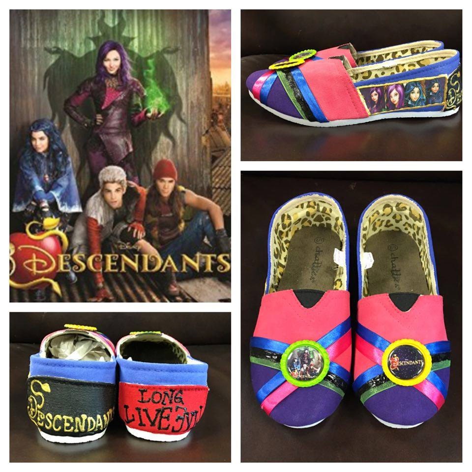 Descendants Inspired Shoes Descendants Shoes Cosplay Mal